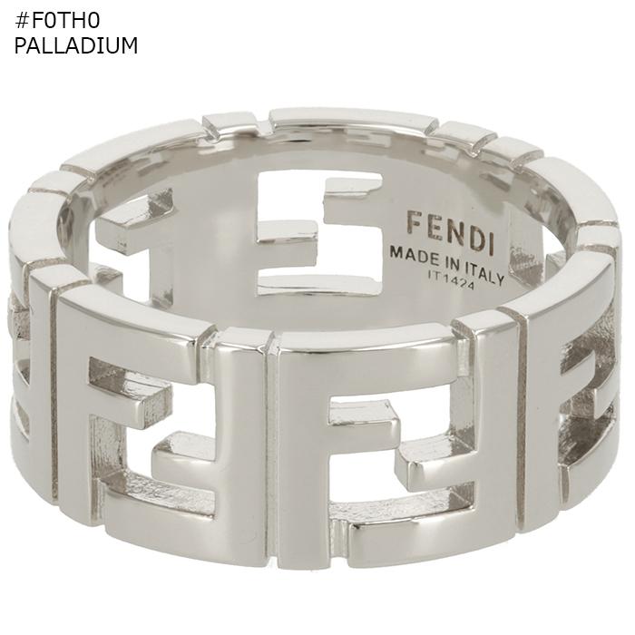 【並行輸入品】 フェンディ FENDI メンズ リング FFリング FFロゴ 指輪 ユニセックス ギフト 2026年春夏新作 7AJ591 B08の画像