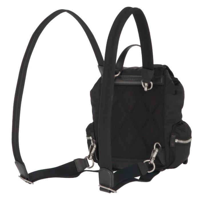 バーバリーリュック BURBERRY バーバリー ロゴ リュック/バッグパック ブラック