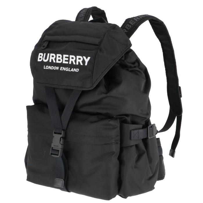 バーバリー BURBERRY ロゴプリント ナイロン バックパック リュック