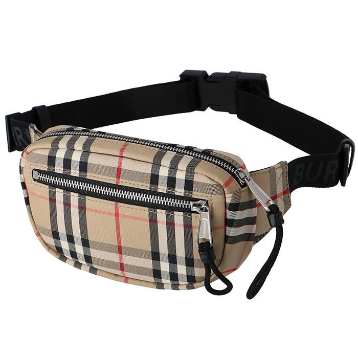 Burberry ベージュチェック ウエストポーチ BURBERRY（バーバリー） ノバチェック ボディバッグ ウエストポーチ