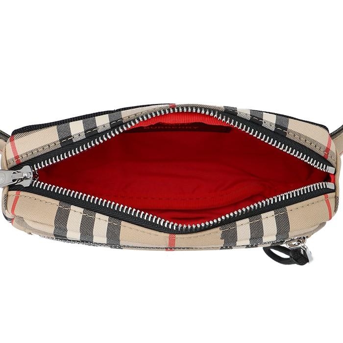 バーバリー BURBERRY スモール ヴィンテージチェック バムバッグ