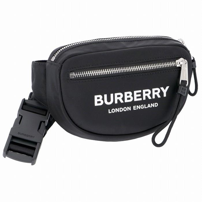 バーバリー BURBERRY メンズ ベルトバッグ スモール ロゴプリント