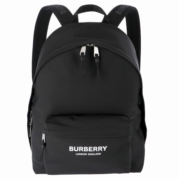 メーカー取寄せ バーバリー Burberry バックパック Logo Printed Nylon Backpack リュックサック ブラック メンズ Black 激安単価で Keuangan Rarr Sch Id