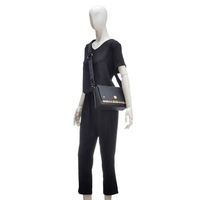 BURBERRY ヴィンテージ チェック ノート クロスボディ バッグ