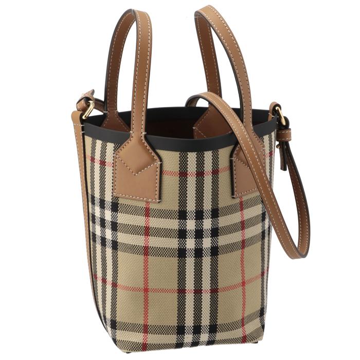 BURBERRY ショルダーバッグ ミニ ロンドン トートバッグ ミニトート  