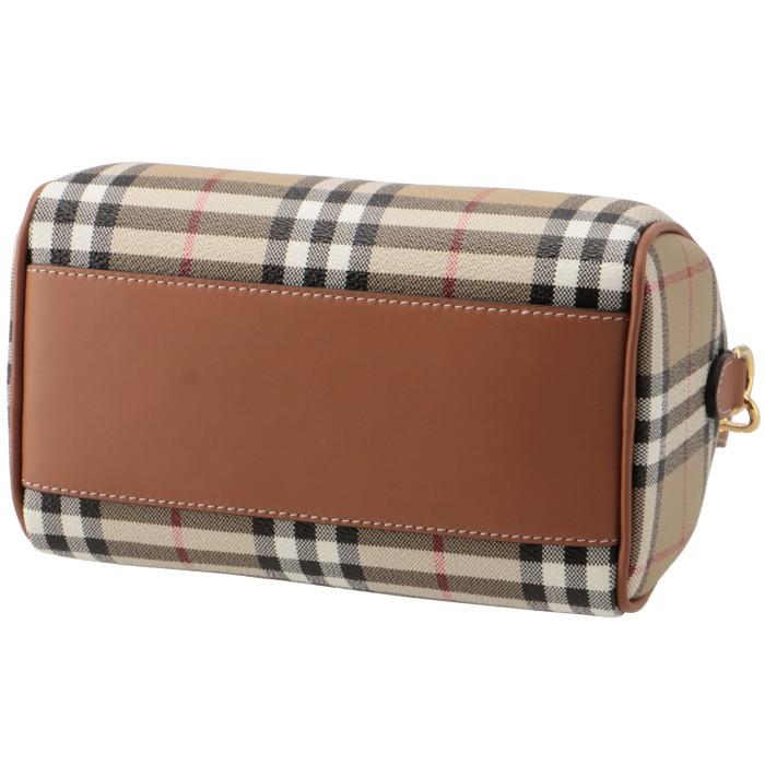 BURBERRY ショルダーバッグ ミニ ボウリングバッグ チェック BURBERRY ショルダーバッグ ミニ ボウリングバッグ チェック