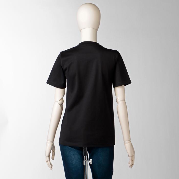 バーバリー BURBERRY Tシャツ ロゴ コットンシャツ ショートスリーブ 半袖シャツ ブラック 8080324 BURBERRY（バーバリー） 【並行輸入品】 BURBERRY Tシャツ ロゴ