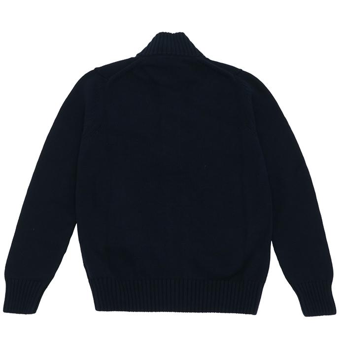 【並行輸入品】 ザノーネ ZANONE メンズ カーディガン CHIOTO KYOTO キョート スリムフィット 5ゲージ ニット ブルゾン 2026年春夏新作 810150 ZN392の画像