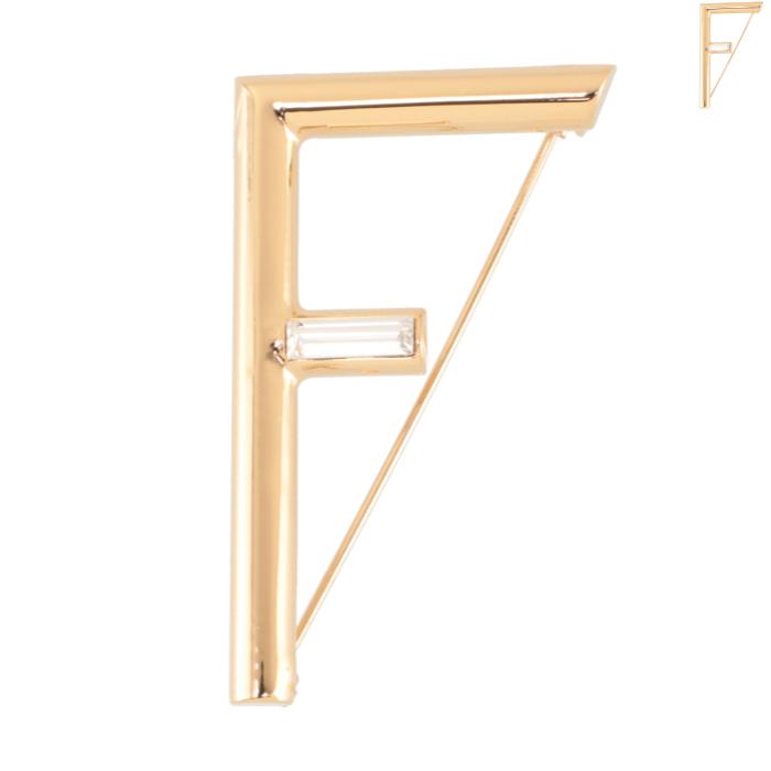 FENDI（フェンディ） 【並行輸入品】 ブローチ ファースト ロゴ