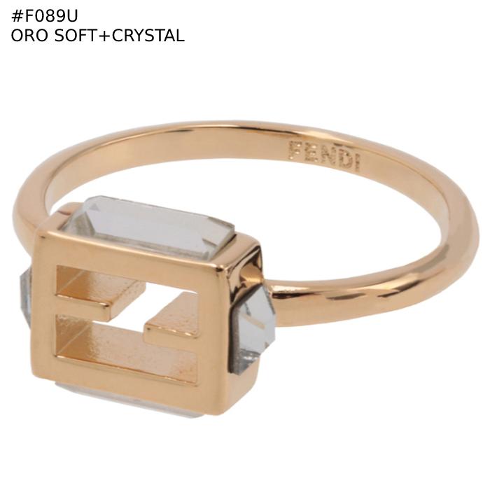 FENDI フェンディ バゲット リング FF 指輪 M#約13号 箱付き FENDI（フェンディ） 【並行輸入品】 リング BAGUETTE FFロゴ 指輪
