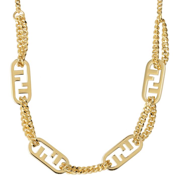 FENDI フェンディ　ネックレス　オーロックチェーンネックレス FFロゴ FENDI（フェンディ） 【並行輸入品】 ネックレス FENDI O'LOCK FFロゴ