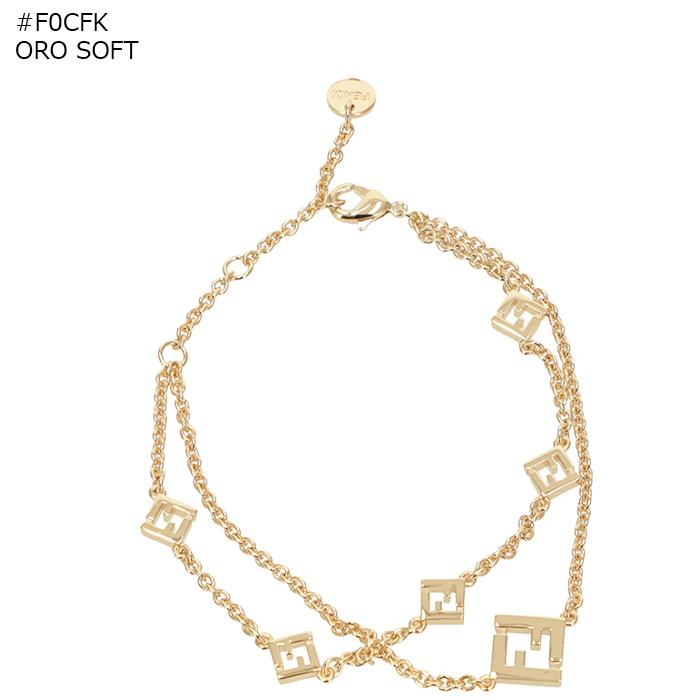 FENDI（フェンディ） 【並行輸入品】 ブレスレット 2連チェーン