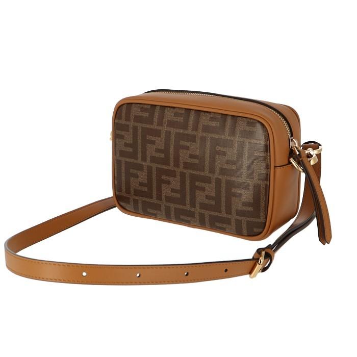 フェンディ FENDI ロゴ ショルダーバッグ キャム ズッカ柄 8BS019 A5K4 