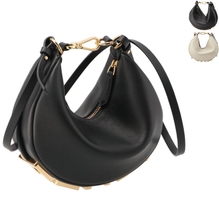 FENDI フェンディ ショルダーバッグ グラフィー ミニ ホーボーバッグ  