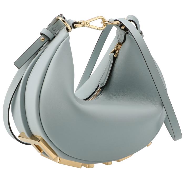 Fendi ズッカ柄　ワンハンドバッグ　ハーフムーン Fendi ズッカ柄ワンハンドバッグハーフムーン