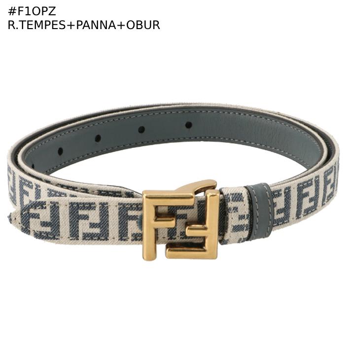 FENDI FFロゴデザイン ベルト FENDI（フェンディ） 【並行輸入品】 ベルト FFロゴ レザー×キャンバス