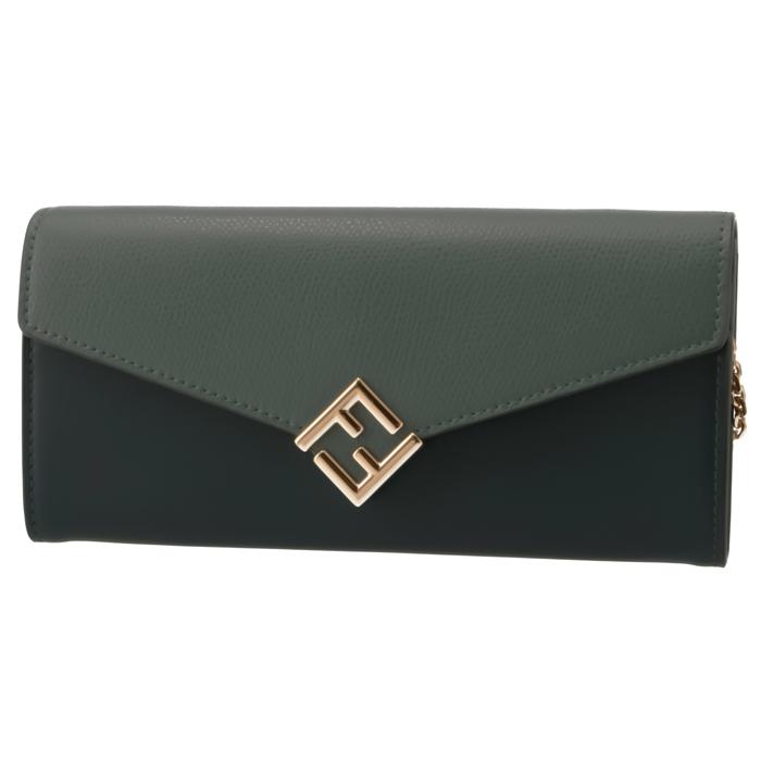 FENDI フェンディ チェーンウォレット 長財布 二つ折り FF FENDI フェンディ チェーンウォレット 長財布 二つ折り FF