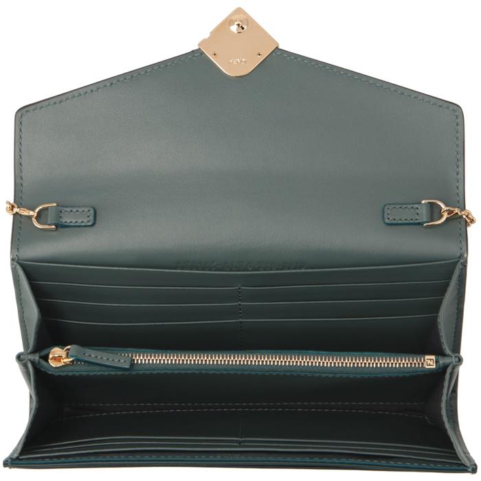 新作【FENDI】 FFダイヤモンド チェーン付き 長財布 8M0365ALV4 FENDI フェンディ チェーンウォレット 長財布 二つ折り FF