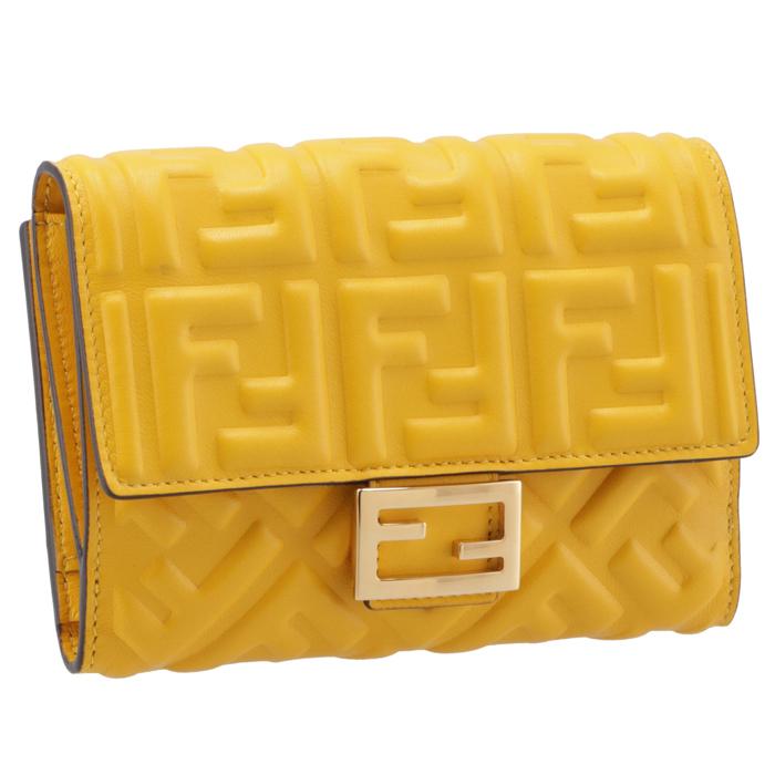 フェンディ FENDI 財布 二つ折り ミディアム バゲット BAGUETTE 二 