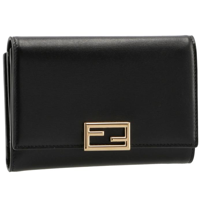 フェンディ FENDI 財布 二つ折り ミディアム バゲット BAGUETTE 三