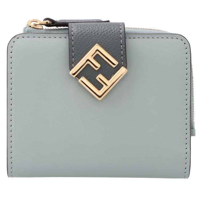FENDI フェンディ 財布 二つ折り FFダイヤモンド コンパクト FENDI フェンディ 財布 二つ折り FFダイヤモンド コンパクト