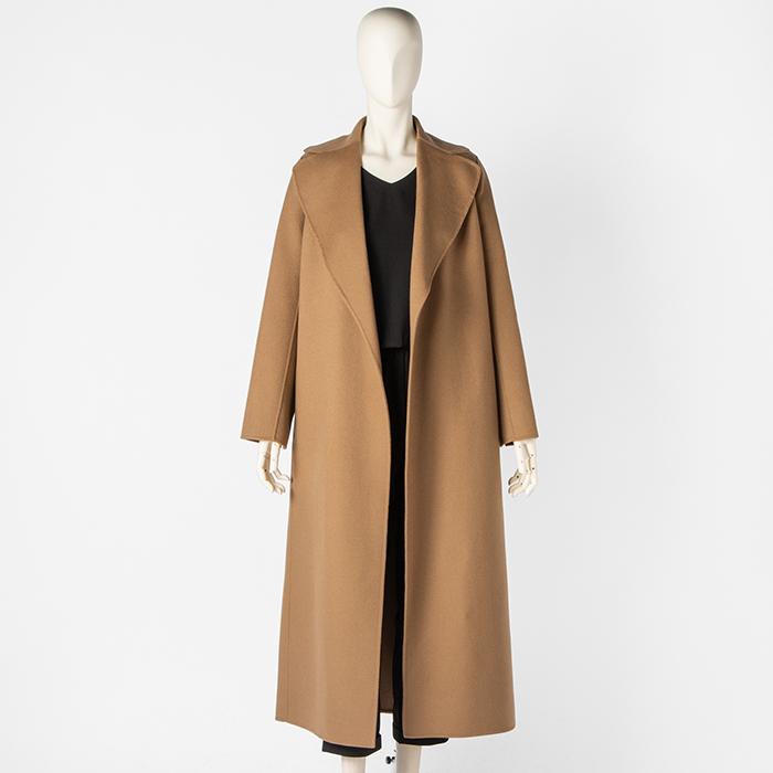 マックスマーラ マキシコート バージンウール キャメル イタリア