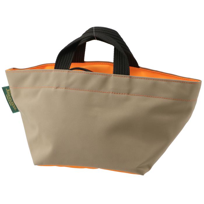 Hervé Chapelier 舟型ミニトートバッグ ブラック✖️ベージュ Herve Chapelier（エルベシャプリエ） 【並行輸入品】 ナイロン 舟型