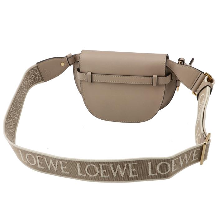 LOEWEロゴデザインショルダーバッグ LOEWE ショルダーバッグ ゲート デュアルバッグ ミニ ロゴベルト