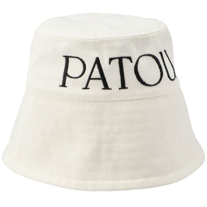 PATOU パトゥ バケットハット ロゴ オーガニックコットン 帽子 PATOU パトゥ バケットハット ロゴ オーガニックコットン 帽子