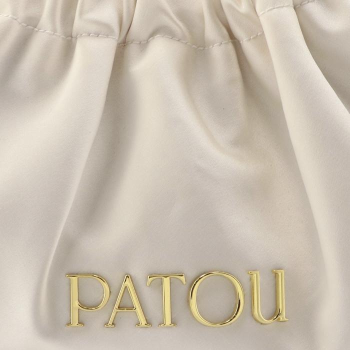 PATOU パトゥ ホーボーバッグ スモール LE BISCUIT ロゴ サテン ワン  