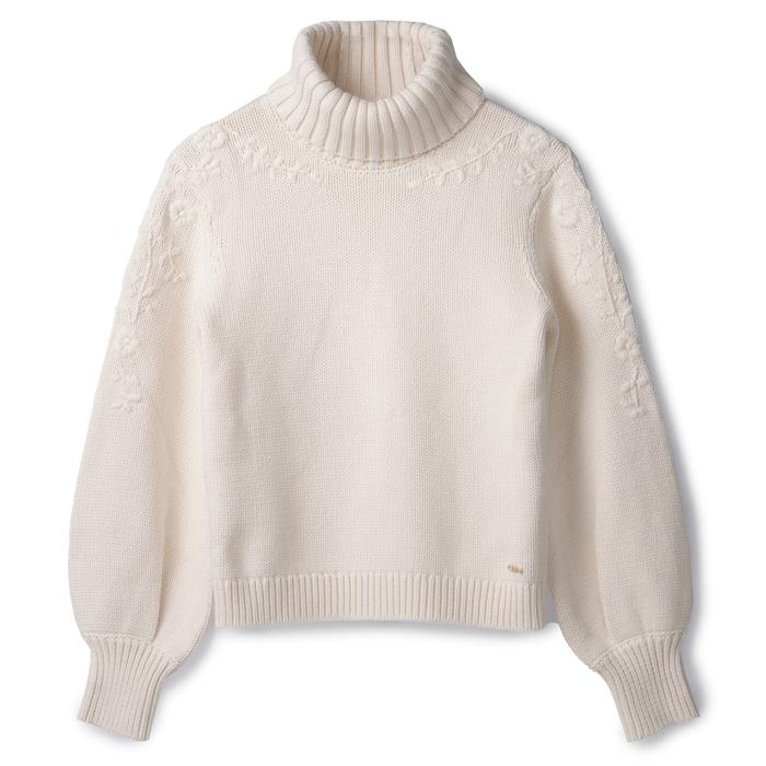 Chloe CHLOE 大人もOK キッズ セーター ニット タートルネック  