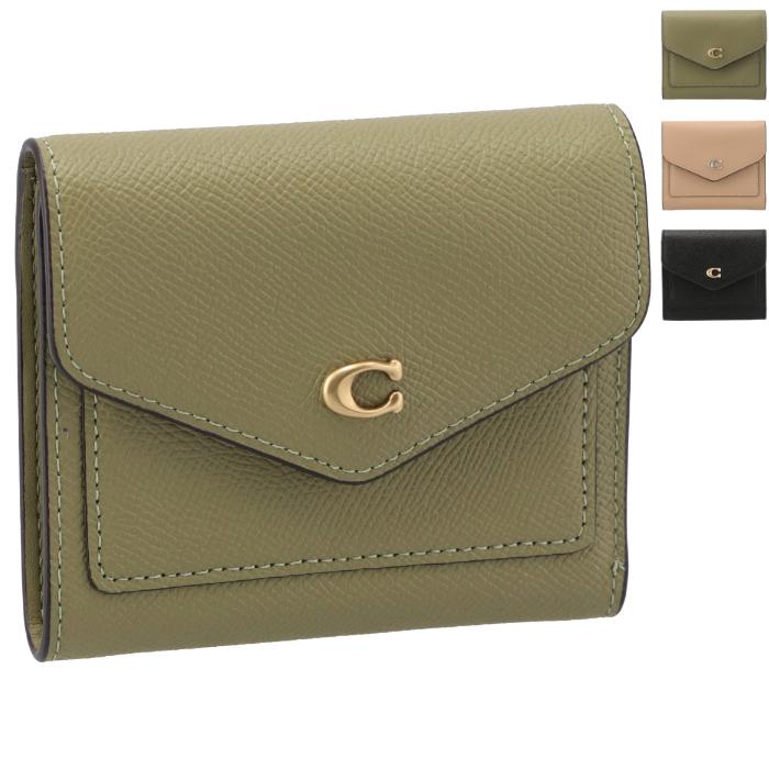 コーチ COACH 財布 三つ折り WYN ウィン スモールウォレット エンベロープ クロスグレインレザー 三つ折り財布 C2328 COACH（コーチ） 【並行輸入品】 財布 三つ折り WYN ウィン スモール