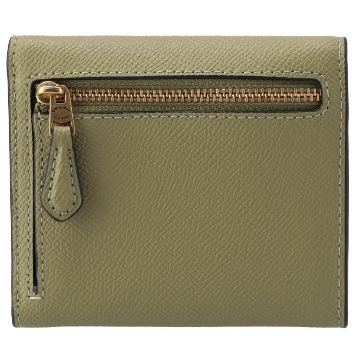 コーチ COACH 財布 三つ折り WYN ウィン スモールウォレット エンベロープ クロスグレインレザー 三つ折り財布 C2328 COACH - コーチ COACH 財布 三つ折り WYN ウィン スモールウォレット