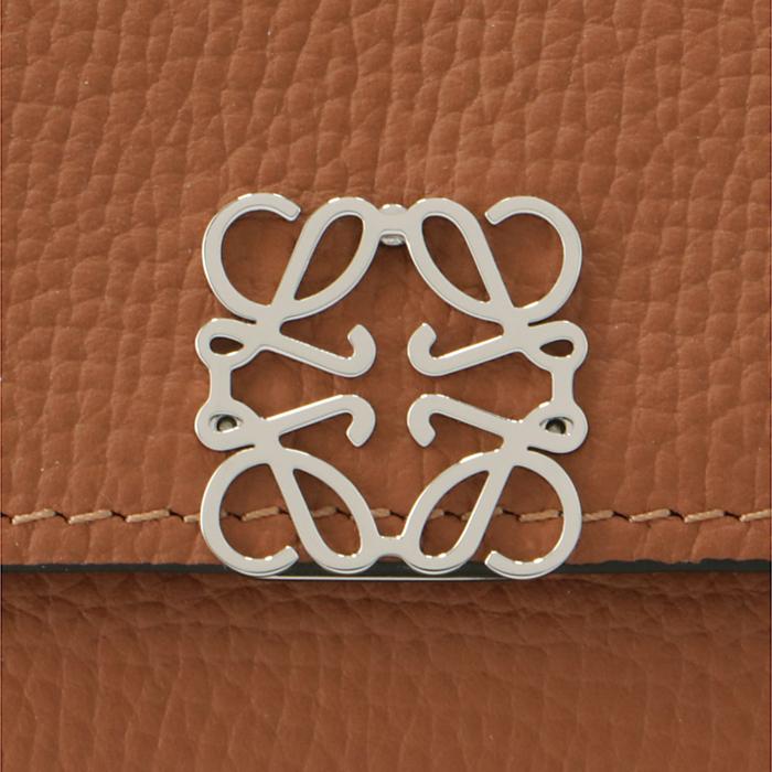 LOEWE ロエベ 財布 三つ折り ミニ財布 アナグラム バーティカル  
