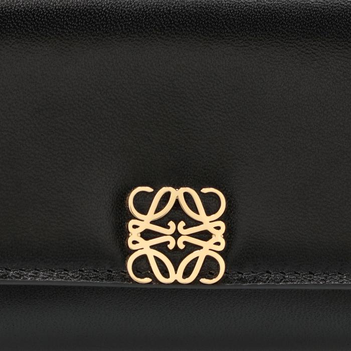 ロエベ LOEWE 財布 三つ折り ミニ財布 アナグラム バーティカル