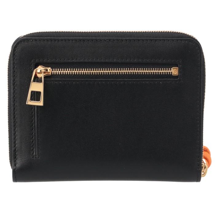 LOEWE ロエベ 財布 二つ折り KNOT コンパクト ジップウォレット LOEWE ロエベ 財布 二つ折り KNOT コンパクト ジップウォレット