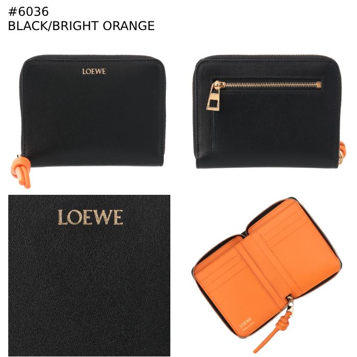 LOEWE ロエベ 財布 二つ折り KNOT コンパクト ジップウォレット LOEWE ロエベ 財布 二つ折り KNOT コンパクト ジップウォレット