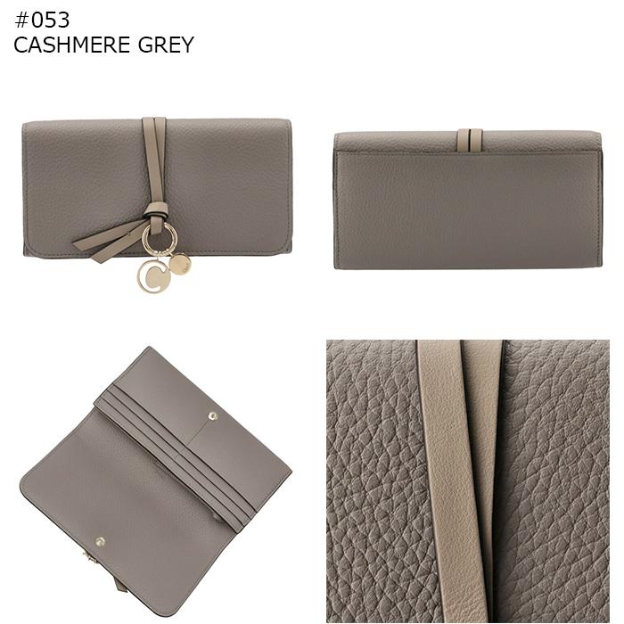 新品同様‼️ クロエ　Chloe 財布　二つ折り　長財布　チャーム付き Chloe（クロエ） 【並行輸入品】 長財布 二つ折り ALPHABET フラップ