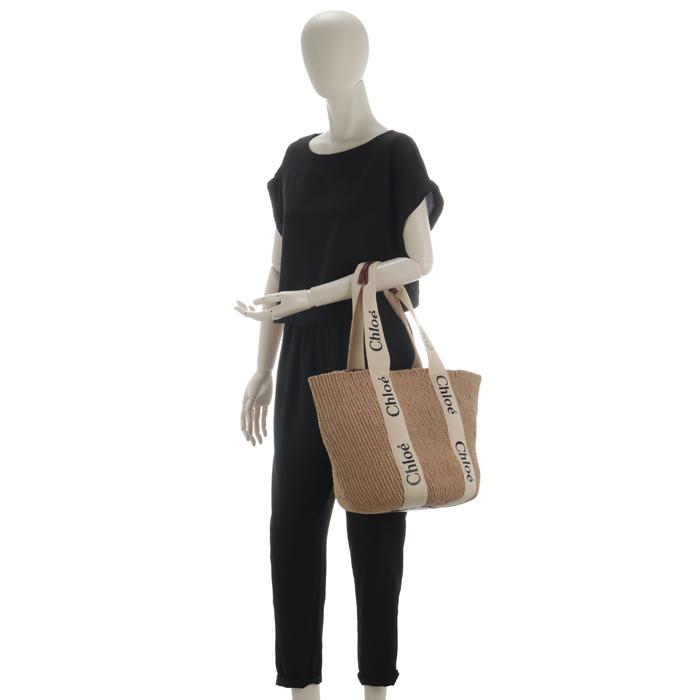 Chloe（クロエ） 【並行輸入品】 トートバッグ WOODY LOGO ラージ