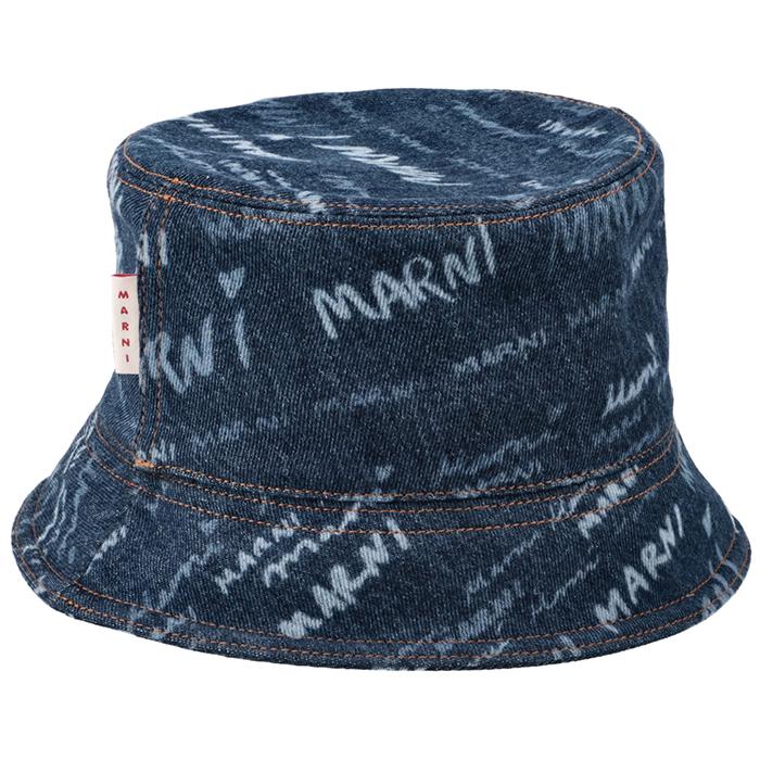 MARNI（マルニ） 【並行輸入品】 バケットハット ロゴ MEGA MARNI