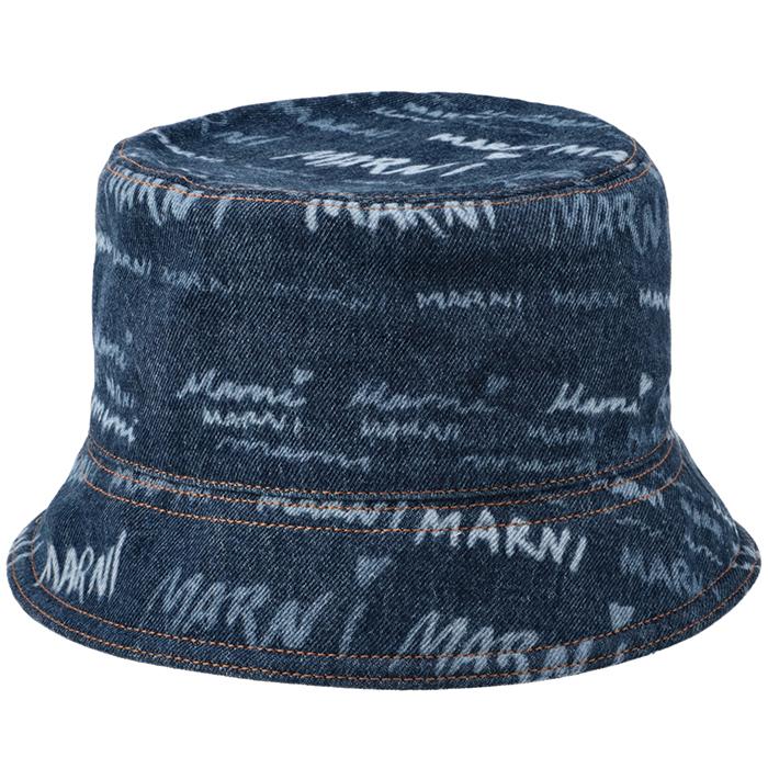 MARNI（マルニ） 【並行輸入品】 バケットハット ロゴ MEGA MARNI