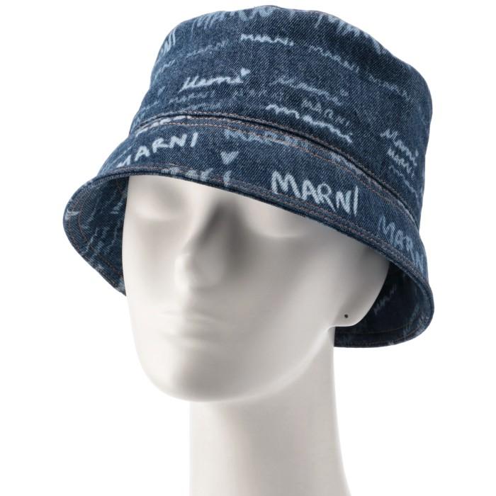 MARNI（マルニ） 【並行輸入品】 バケットハット ロゴ MEGA MARNI