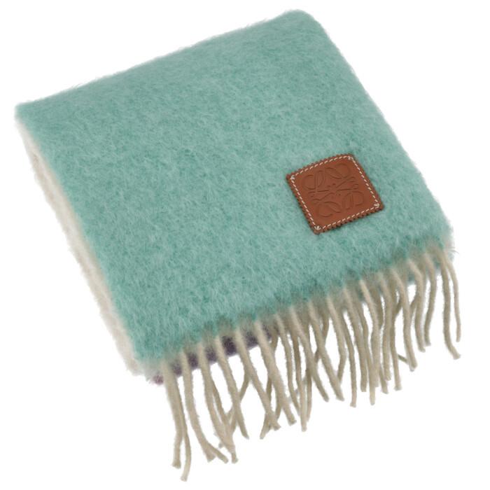 ロエベ LOEWE マフラー グラフィック スカーフ ウール モヘア マフラー  