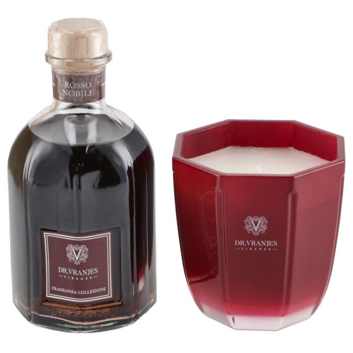 値下【未使用】希少 DR.VRANJES ROSSO NOBILE キャンドル DR. VRANJES 【並行輸入品】 DR.VRANJES 250ml+200G ROSSO CANDLE GIFT