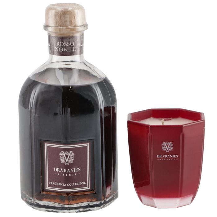 DR. VRANJES DR.VRANJES 250ml+80G ROSSO CANDLE GIFT BOX