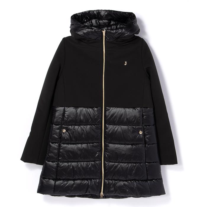 HERNO ヘルノ 大人もOK キッズ ダウンジャケット 異素材MIX 切り替え  