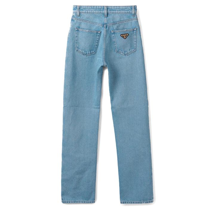 PRADA（プラダ） 【並行輸入品】 デニム 5ポケット 三角ロゴ 