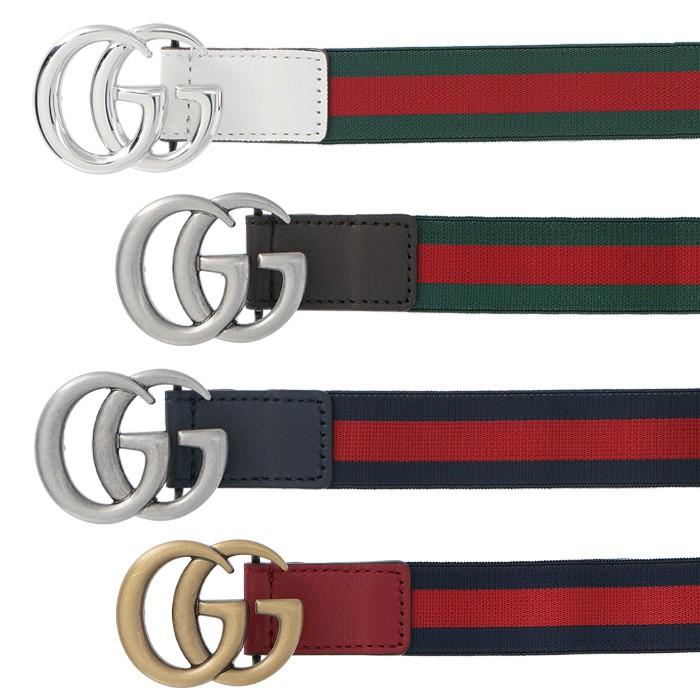 グッチ GUCCI 大人もOK キッズベルト Lサイズ エラスティック ウェブ