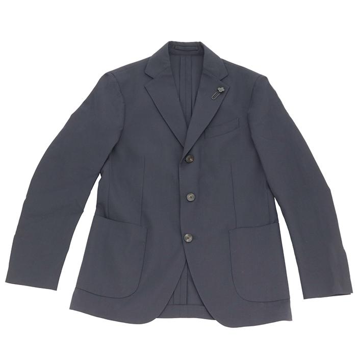 【並行輸入品】 LARDINI メンズ テーラードジャケット ネイビー JAPAN FIT ADVANCE D7 IV6000AQ 63404の画像