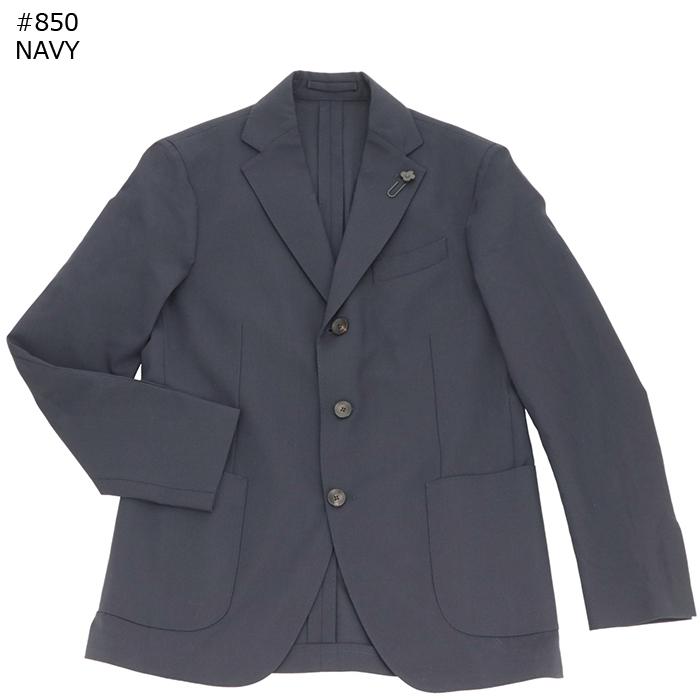 【並行輸入品】 LARDINI メンズ テーラードジャケット ネイビー JAPAN FIT ADVANCE D7 IV6000AQ 63404の画像